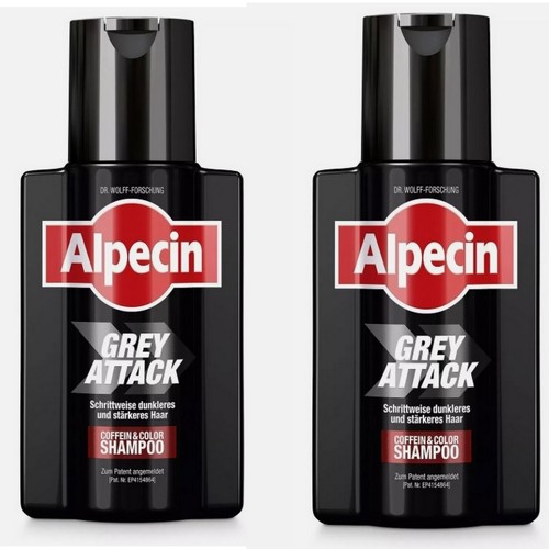 200ml alpecin grey attack - 2x,