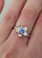 Tansanit 585 Gold & 925