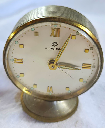 Junghans tischuhr rund - rund, analog