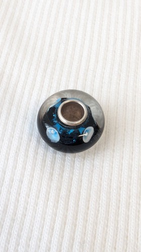 Beads charms glas blau - glas,