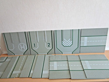 11 Graue Lego Straßenplatten