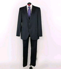 Tommy Hilfiger Anzug 54 Tailored Wolle Samy Jr-Davis Premium Line Grau gestreift