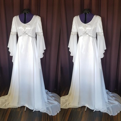 Vintage hochzeitskleid chiffon - vintage,