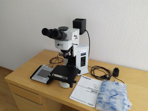 Olympus bx51trf microscope - olympus,