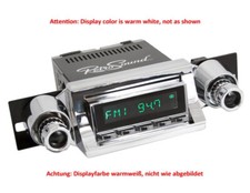 für Chevrolet Chevy 1957 RetroSound Oldtimer Auto Radio DAB+ UKW Bluetooth AUX