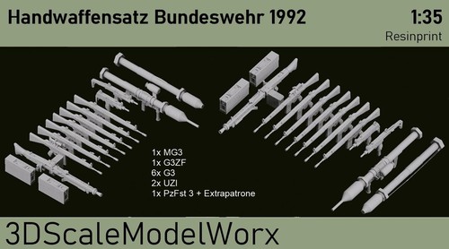 Bundeswehr handwaffensatz 1992 - bundeswehr,