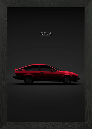 Alfa romeo gtv6 rot 1986 - gtv6,