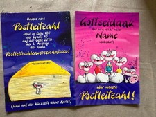 Diddl  Postleitzahl Karten Nr. 1 + 4 Rarität 