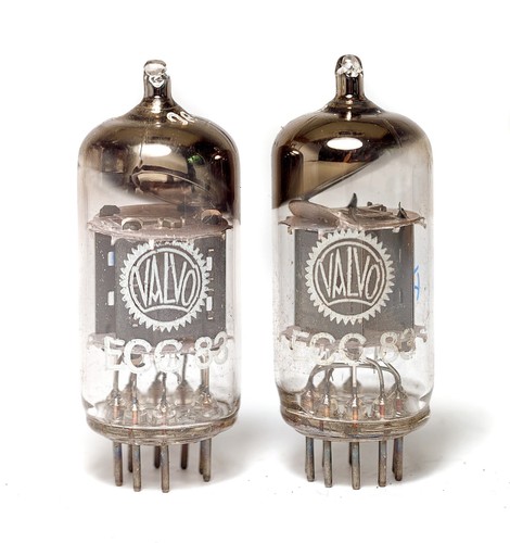 Pair valvo ecc83 - of,