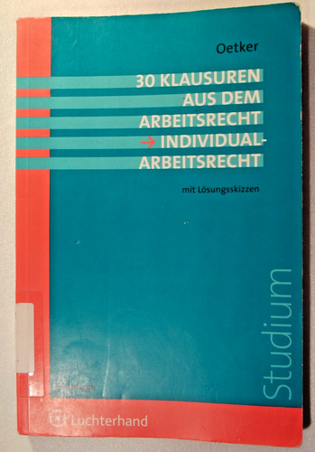 Klausuren aus dem - +30,
