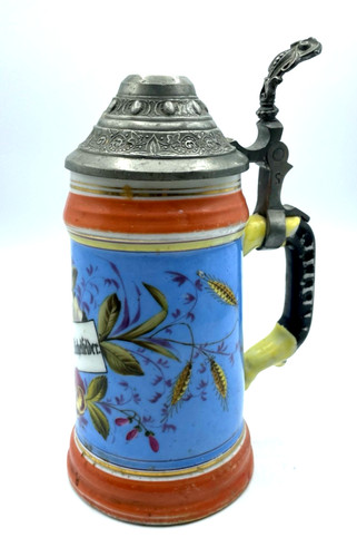 Antik porzellan bierkrug - antik,