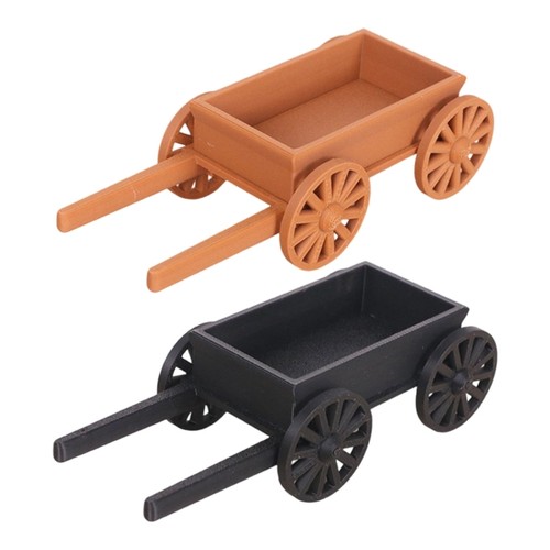 Plastic little cart for - plastic, dolls