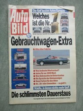 auto bild 11/1992 BMW E30 cabrio,80TDI,Eclipse,SVX,Mercedes Benz 190E Avantgarde