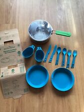 QUECHUA Camping Kochset 11teilig (Guter Zustand)
