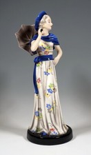 GOLDSCHEIDER  FIGUR DAME MIT