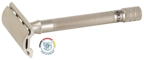 Inox rasierhobel komplett - inox,