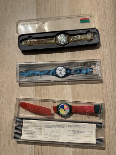 Swatch uhren sammlung - swatch, 90er