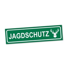 Jagdschutz Magnetschild Auto Jagdzubehör Jagdaufsicht Magnetfolie Geschenkidee