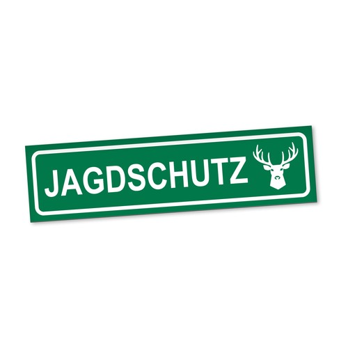 Jagdschutz magnetschild auto - magnetschild,