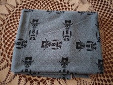 Jersey Stoff in grau mit