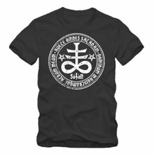 Satanic Cross Sigil of Lucifer T-Shirt S-XXXL,Teufel, Baphomet,Satanic Pentagram
