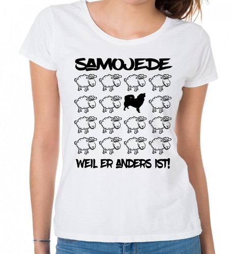 Samojede damen shirt - damen, t-shirt
