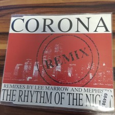 CORONA: Rhythm Of The Night - Remix    > VG+/EX(MCD)