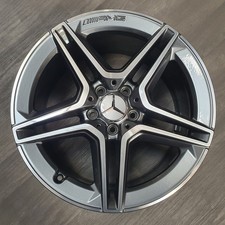 9 x 18 ET49 Original Mercedes AMG Alufelge Felge E W213 C238 A2134016400 Grau