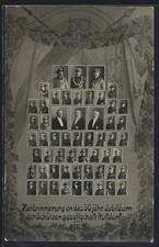 AK Rußdorf / Limbach-Oberfrohna, 50jähr. Jubiläum der Schützengesellschaft 1928 