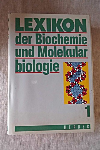 Lexikon der biochemie und - der,