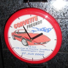 Wanduhr corvette - wanduhr,