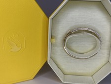 Swarovski Armreif 5669498 Dextera Goldlegierungsschicht-weiß  Top Zustand ungetr