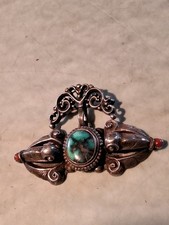 Antike Alte Brosche 835 Silber