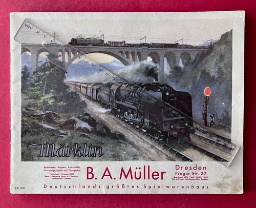 Alter katalog 1931 märklin - katalog,