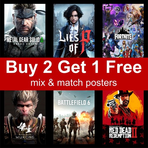 Spiele poster xbox - poster, pc