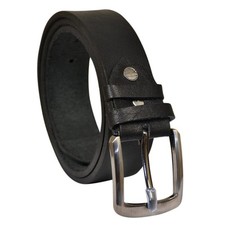 Gürtel Herren Ledergürtel Büffelleder Männer Frauen Echtleder Schwarz kürzb