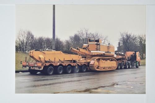 Liebherr raupenkran tieflader - liebherr,