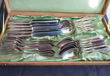 Wellner  Patent  24-teiliges  Menübesteck  versilbert 6 Personen