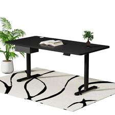 Elektrischer Schreibtisch Höhenverstellbar Stehpult Mit Stauraum 140x70cm Memory