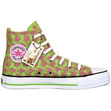 Converse Grün Pink Flowers Limited Edition EU 38 UK 5,5 Chucks All Star 1U485