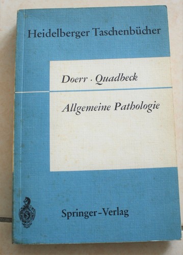 Allgemeine pathologie doerr - allgemeine,