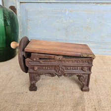 B6281 Alter Tabakschneider | Nudelmaschine | AAL - WERKE | ANTIK | Gusseisen