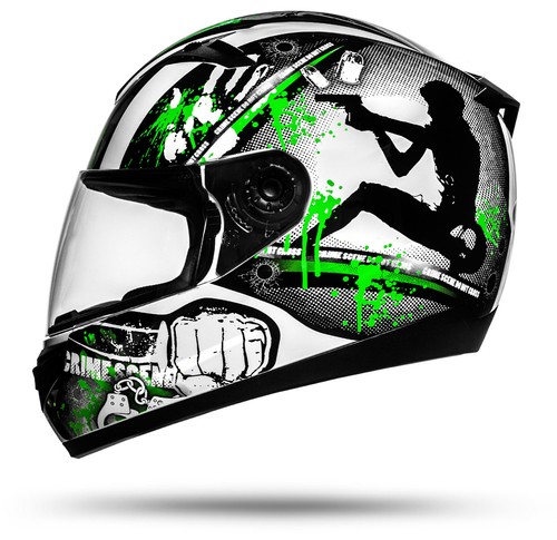Gun motorradhelm mit visier - motorradhelm,