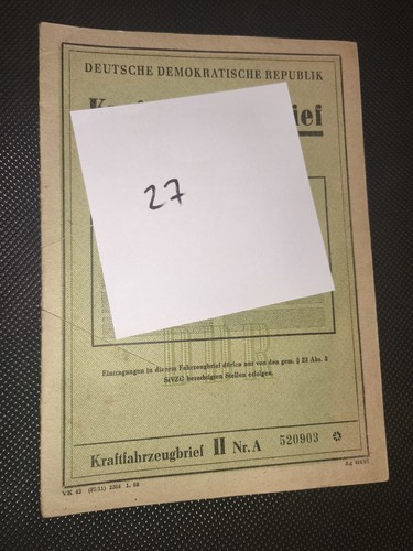 Ifa 125 ddr kfz - rt, 125/0