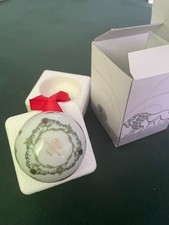 Hutschenreuther Weihnachtskugel  1989 weißer HR- Karton + viele andere