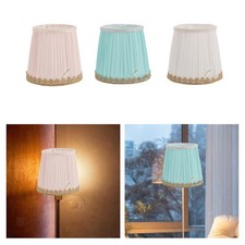 Stoff Kronleuchter Lampenschirm Wandleuchte Abdeckung E14 Leichte Dekoration