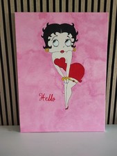 Wunderschönes Betty Boop Gemälde Handbemalt acryl Unikat RAR Selten 