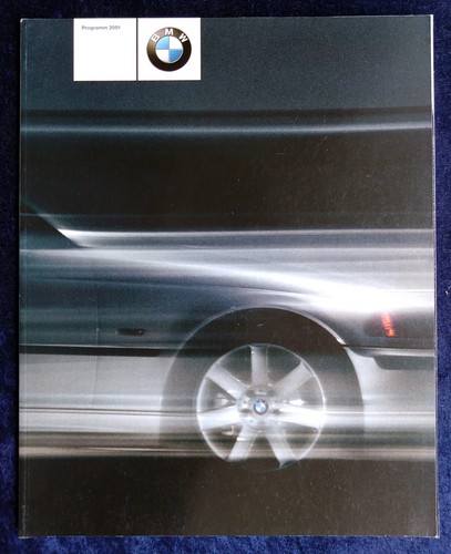 Bmw programm prospekt 2001 - prospekt,
