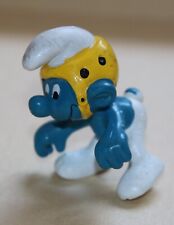 Schleich Peyo W.Germany Schlumpf gelbe Kappe Schlümpfe Smurf alt 1978 #360