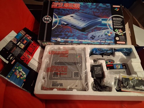 Super nintendo snes konsole - nintendo, +